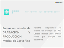 Tablet Screenshot of flproductionscr.com